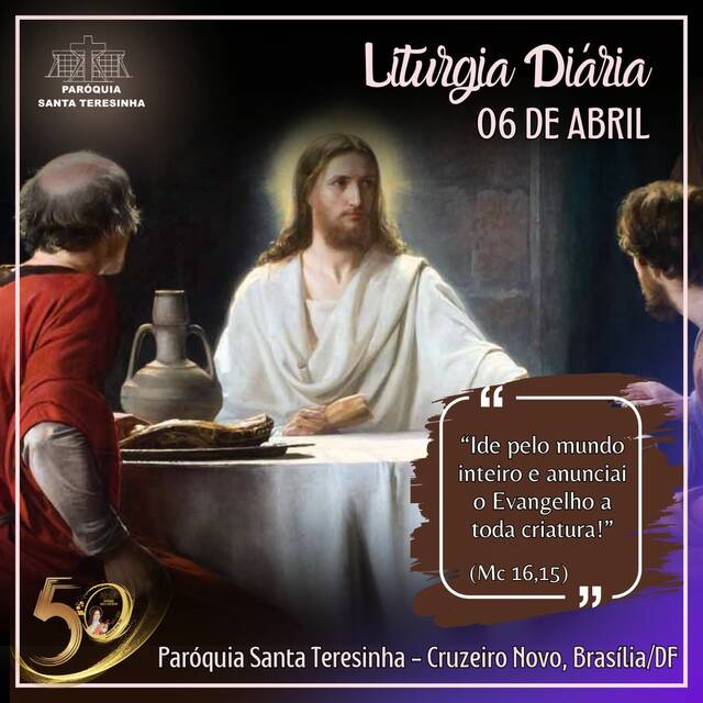 Liturgia Diária (06 de abril)