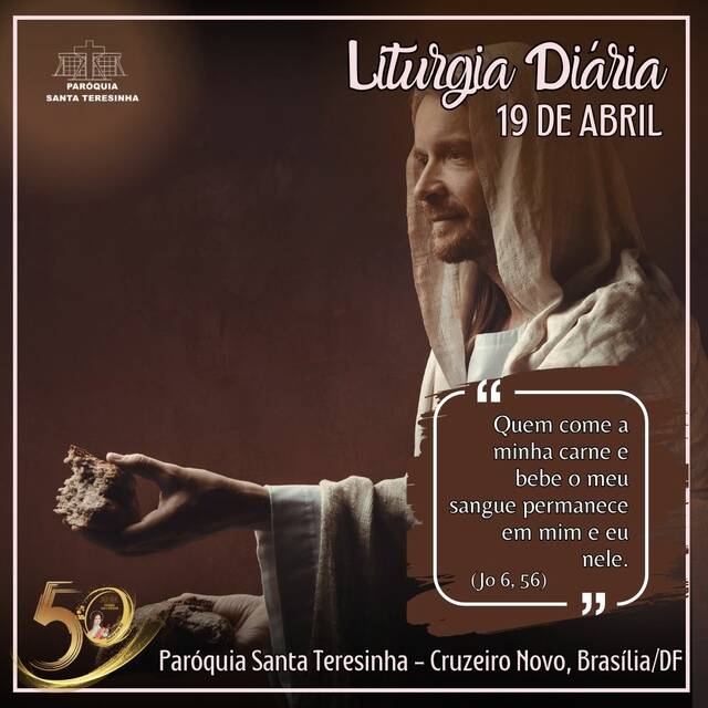 Liturgia Diária (19 de abril)