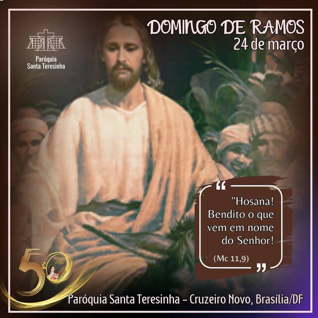  DOMINGO DE RAMOS - Liturgia Dominical (24 de março)