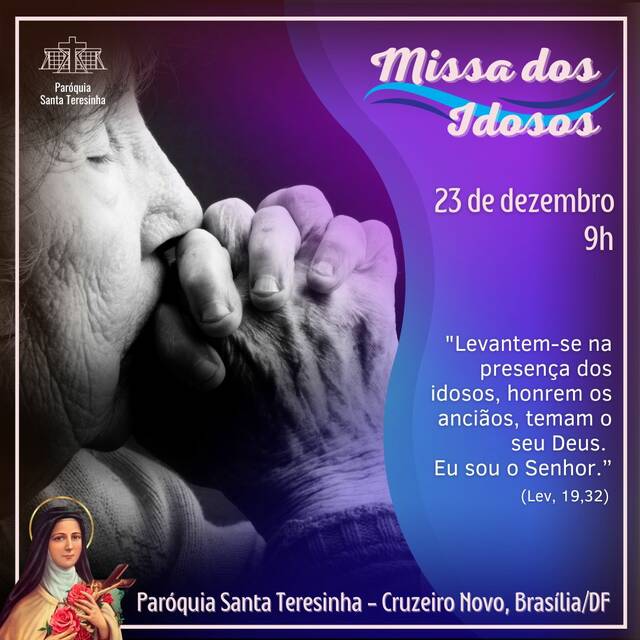 Missa de Natal pelos Idosos