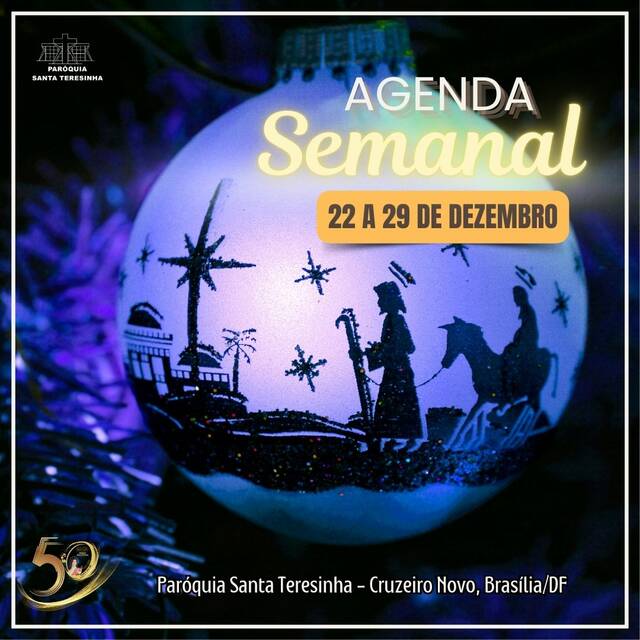 Agenda Semanal - 22 a 29 de dezembro 2024