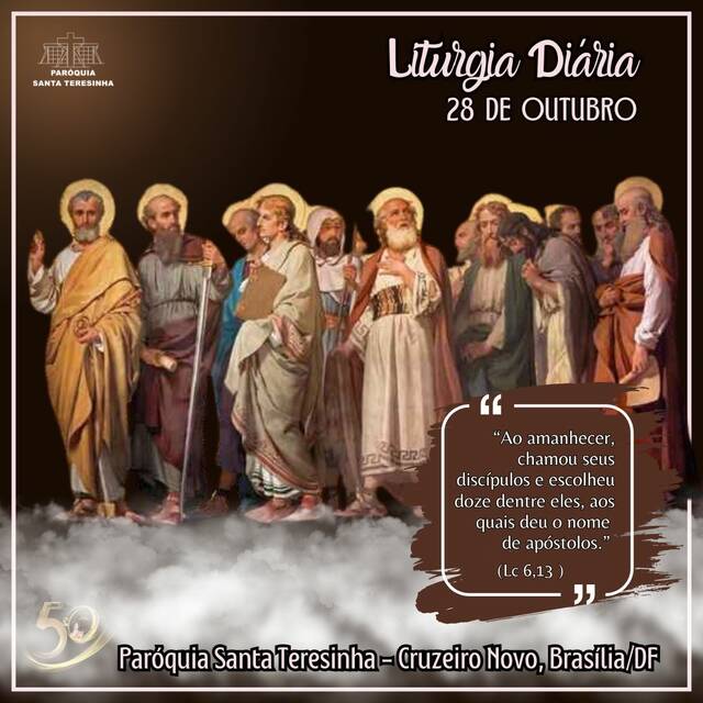 Liturgia Diária (28 DE OUTUBRO)