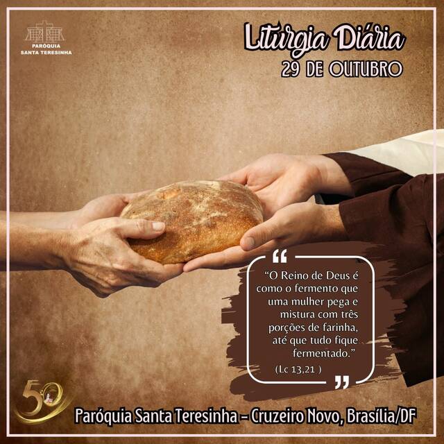 Liturgia Diária (29 DE OUTUBRO)