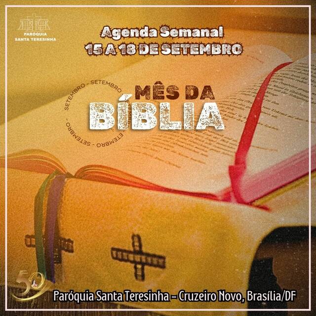 Agenda Semanal - 15 A 22 DE SETEMBRO 2024