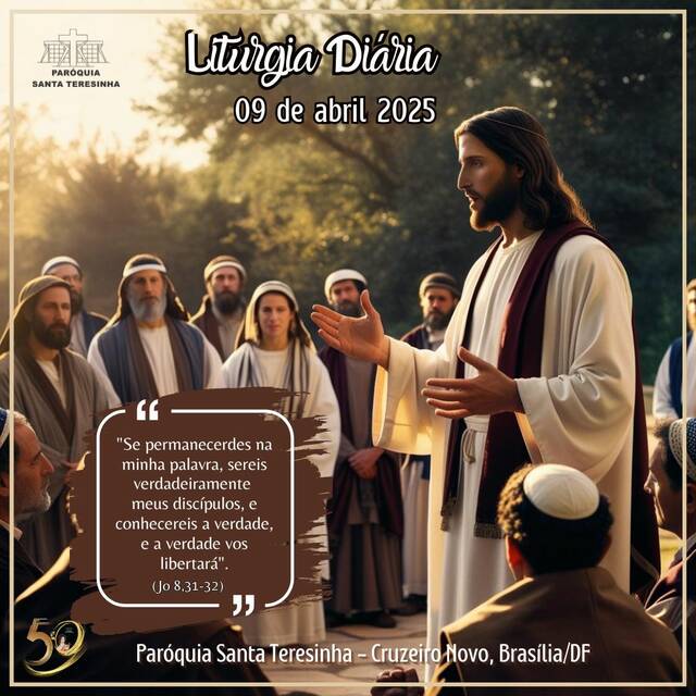 Liturgia Diária (09 DE ABRIL)