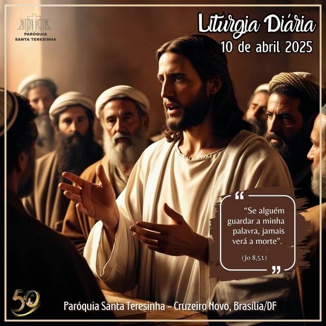 Liturgia Diária (10 DE ABRIL)