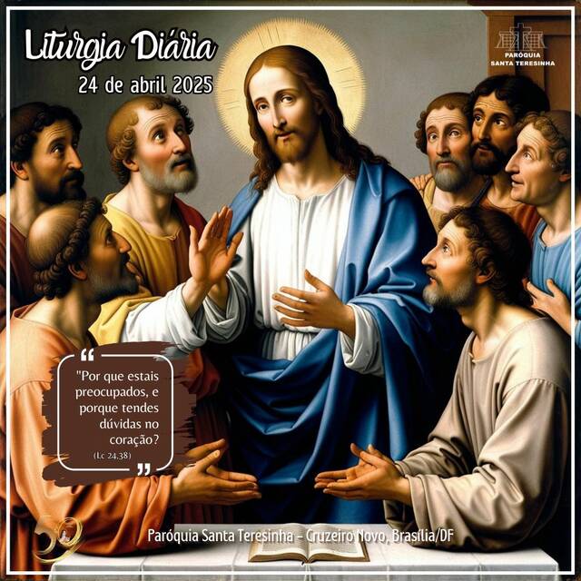 Liturgia Diária (24 DE ABRIL)