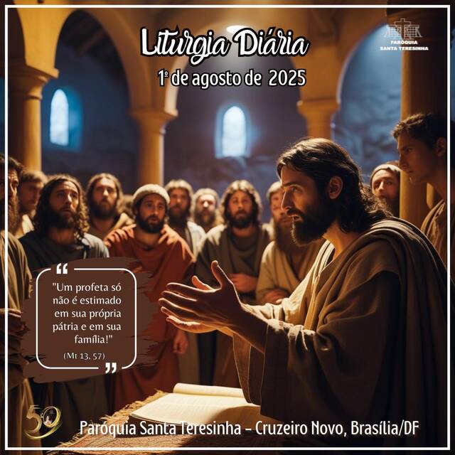 Liturgia Diária (1º DE AGOSTO)