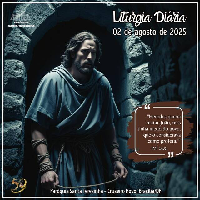 Liturgia Diária (02 DE AGOSTO)