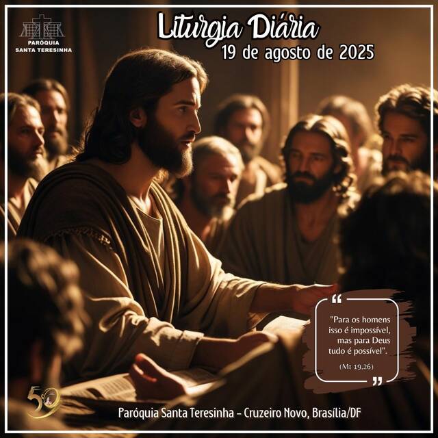 Liturgia Diária (19 DE AGOSTO)