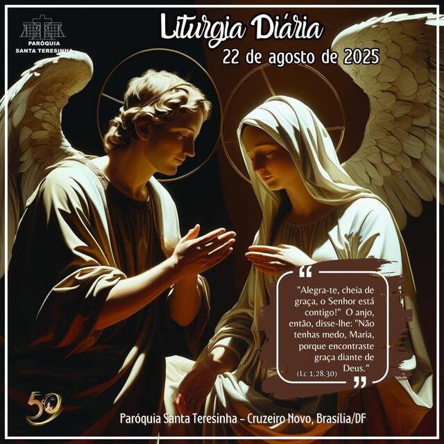 Liturgia Diária (22 DE AGOSTO)
