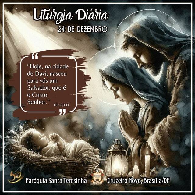 Liturgia Diária (24 DE DEZEMBRO)