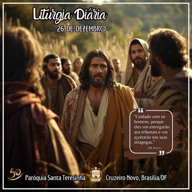 Liturgia Diária (26 DE DEZEMBRO)