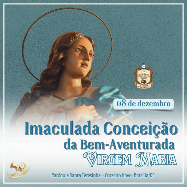 SANTO DO DIA - IMACULADA CONCEIÇÃO DA BEM-AVENTURADA VIRGEM MARIA | 08 DE DEZEMBRO