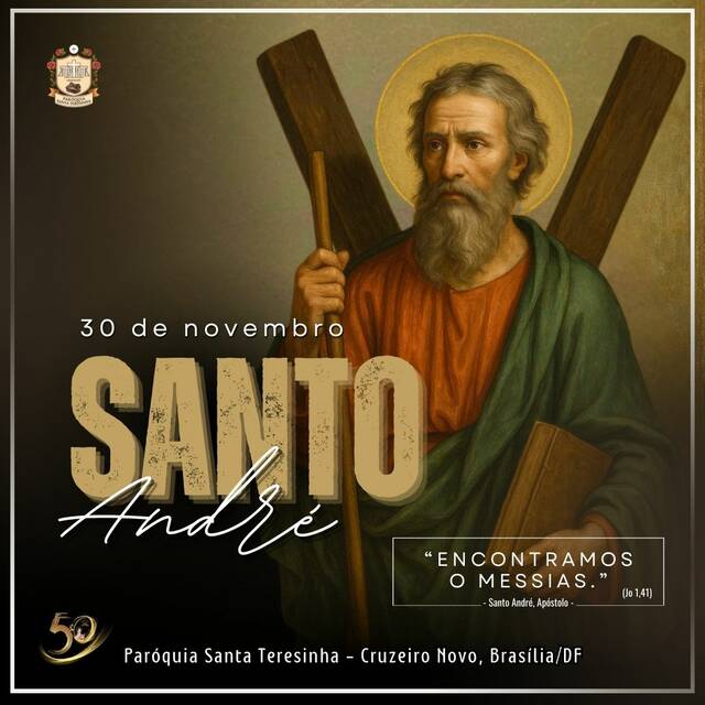 SANTO DO DIA - SANTO ANDRÉ | 30 DE NOVEMBRO