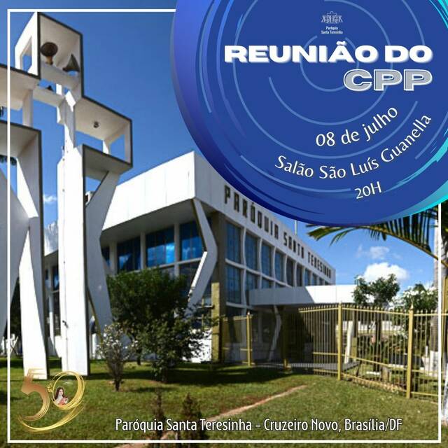 REUNIÃO DO CPP - 08 DE JULHO | 20H