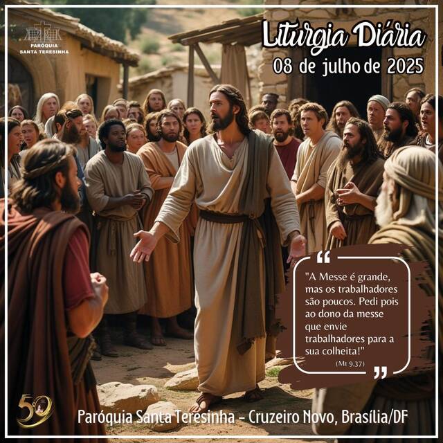 Liturgia Diária (08 DE JULHO)