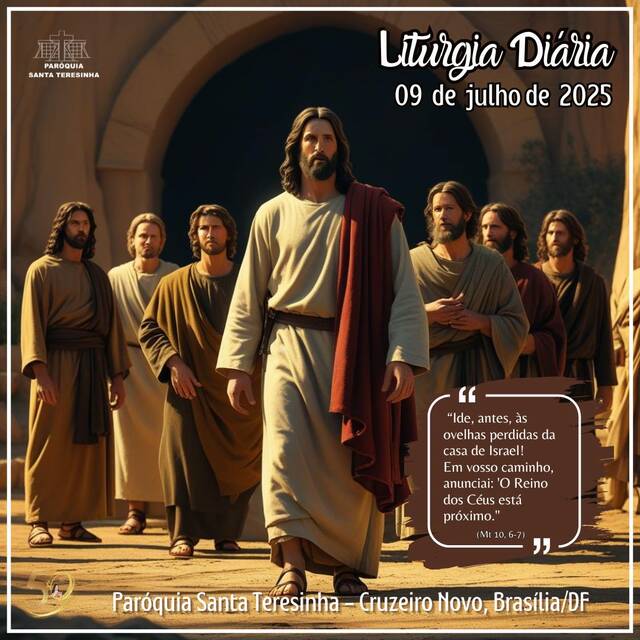 Liturgia Diária (09 DE JULHO)
