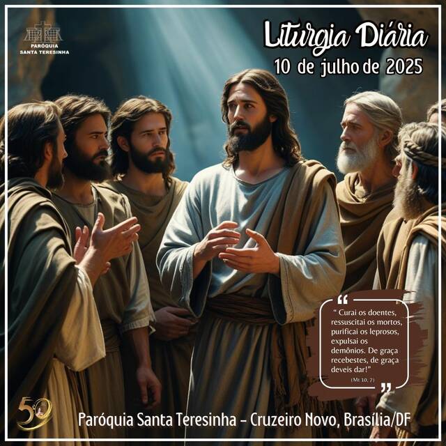Liturgia Diária (10 DE JULHO)