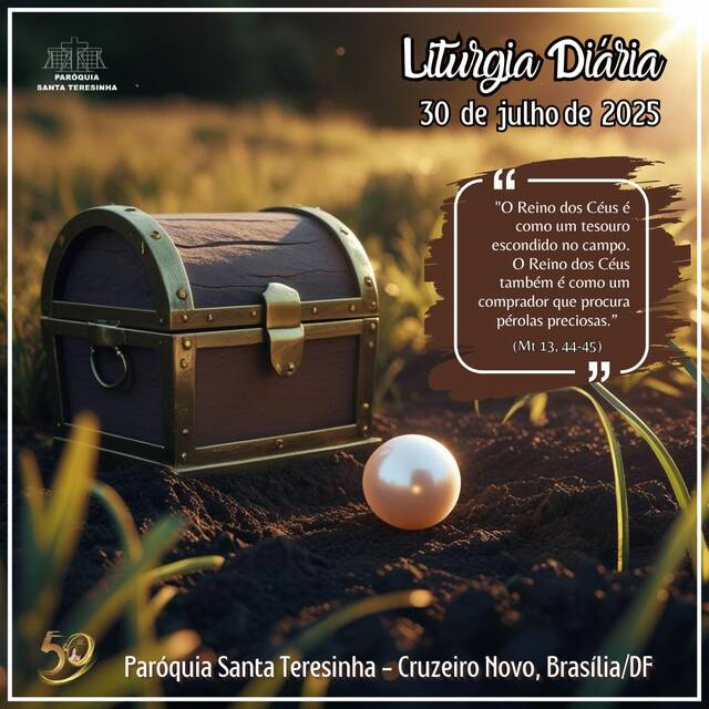 Liturgia Diária (30 DE JULHO)