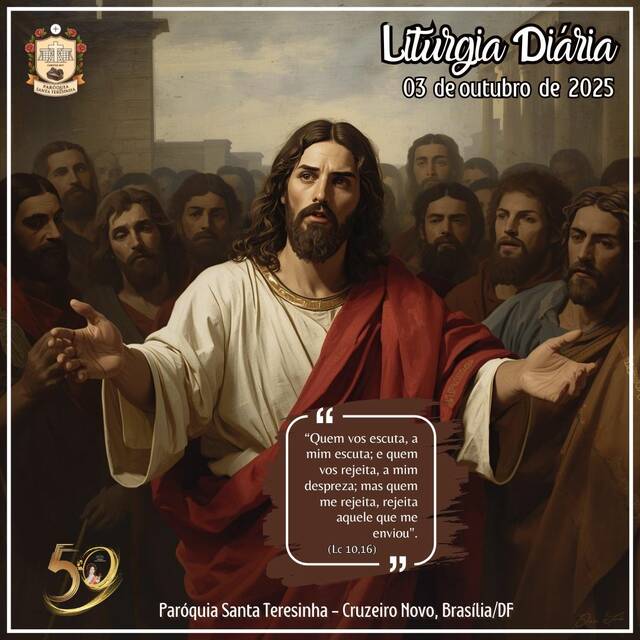 Liturgia Diária (03 DE OUTUBRO)