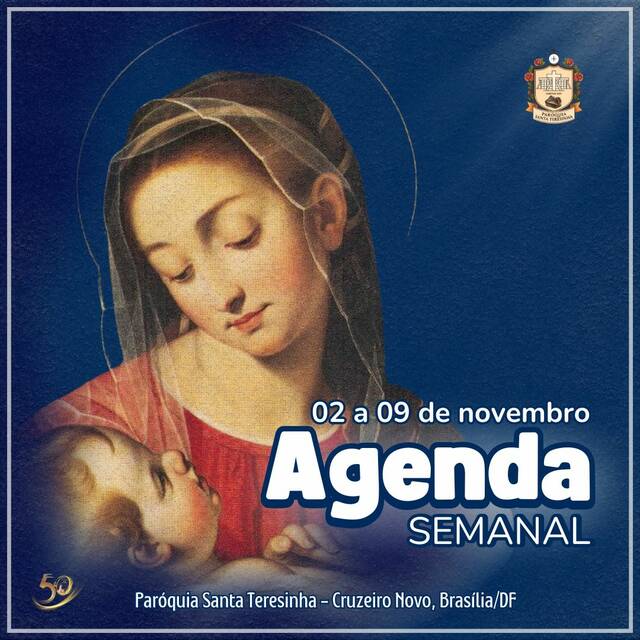 AGENDA PAROQUIAL SEMANAL - 02 A  A 05 DE OUTUBRO DE 2025 
