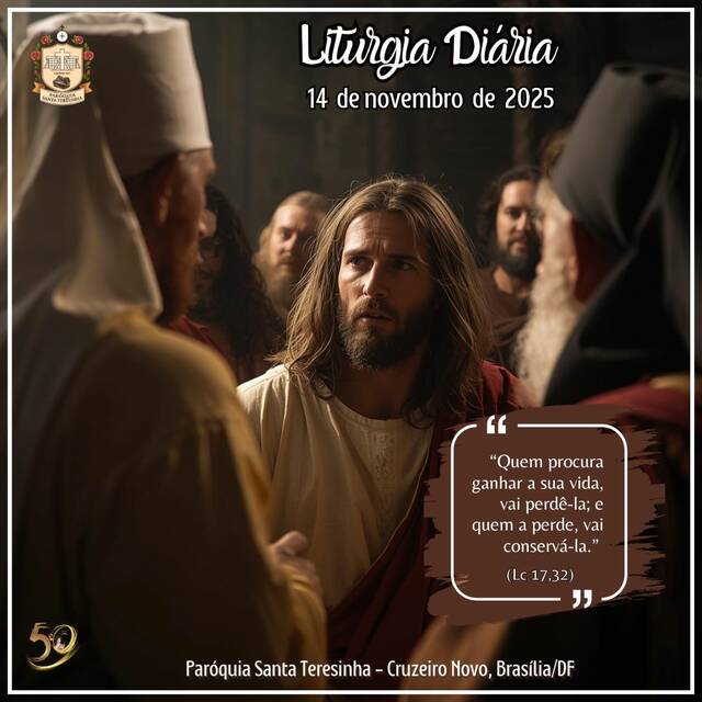 Liturgia Diária (14 DE NOVEMBRO)