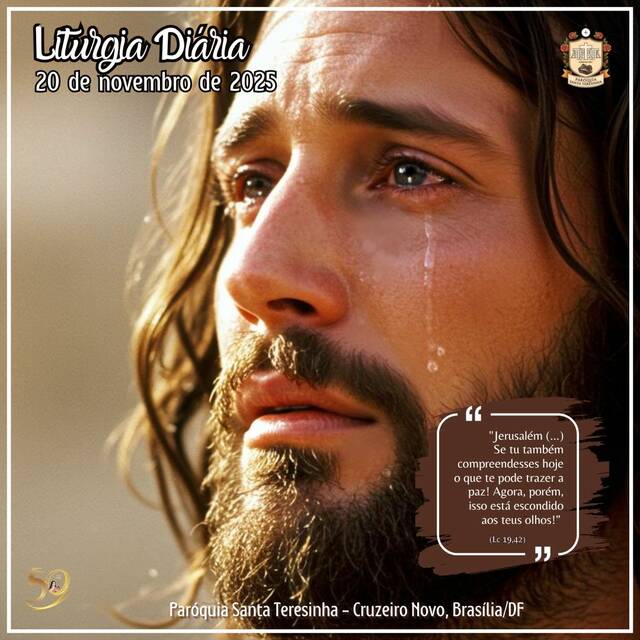 Liturgia Diária (20 DE NOVEMBRO)