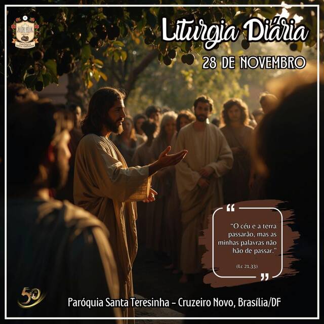 Liturgia Diária (28 DE NOVEMBRO)