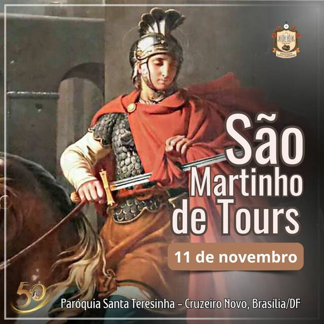 SANTO DO DIA - SÃO MARTINHO DE TOURS | 11 DE NOVEMBRO