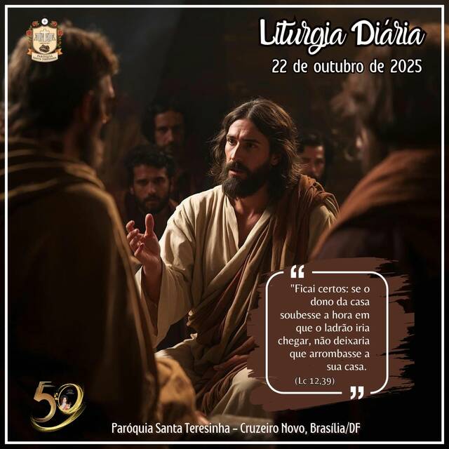 Liturgia Diária (22 DE OUTUBRO)