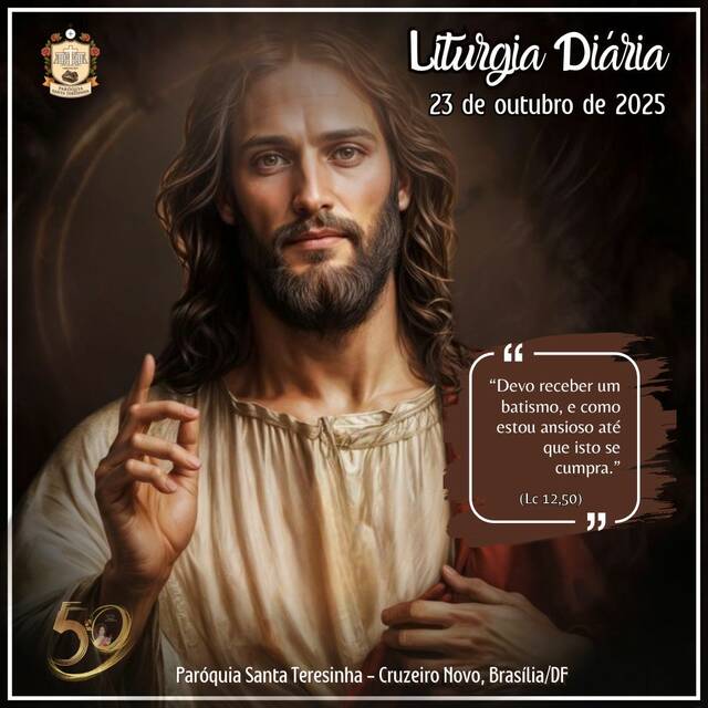 Liturgia Diária (23 DE OUTUBRO)