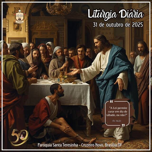 Liturgia Diária (31 DE OUTUBRO)