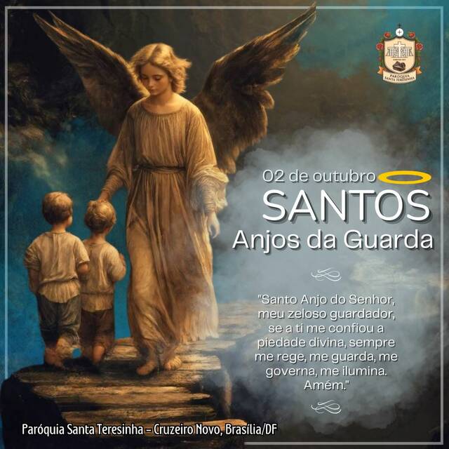 SANTO DO DIA - SANTOS ANJOS DA GUARDA | 02 DE OUTUBRO