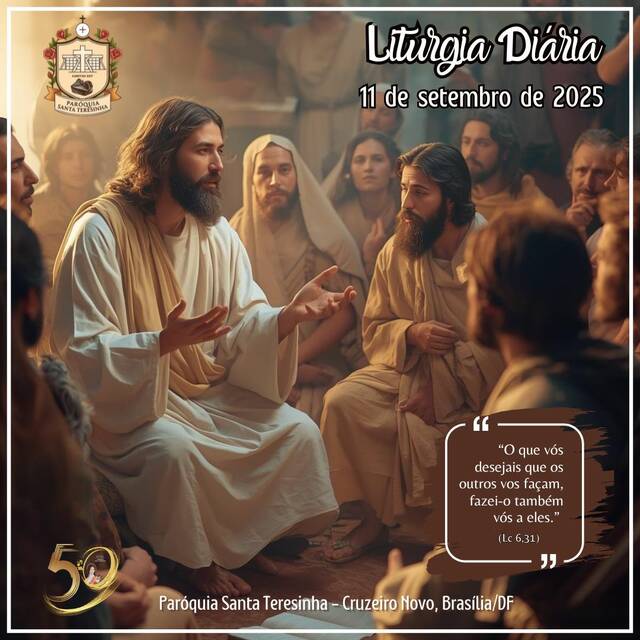 Liturgia Diária (11 DE SETEMBRO)