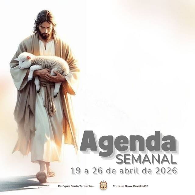 AGENDA PAROQUIAL SEMANAL - 19 A 26 DE ABRIL DE 2026