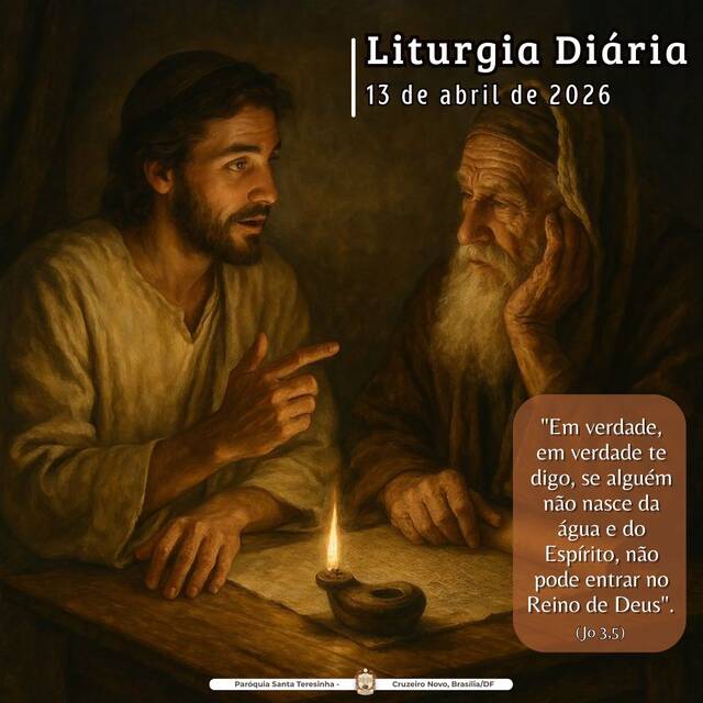 Liturgia Diária (13 DE ABRIL)