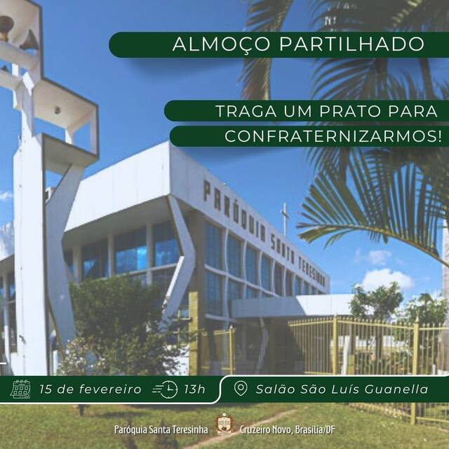 MISSA DE ENCERRAMENTO DO ANO JUBILAR INDULGENCIÁRIO E ENVIO DO PE. RENATO - 15 DE FEVEREIRO | 11H