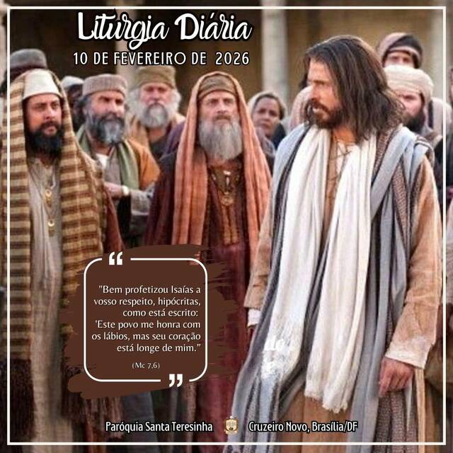 Liturgia Diária (10 DE FEVEREIRO)