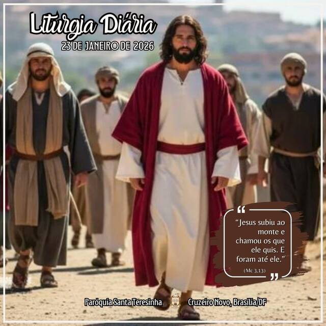 Liturgia Diária (23 DE JANEIRO)