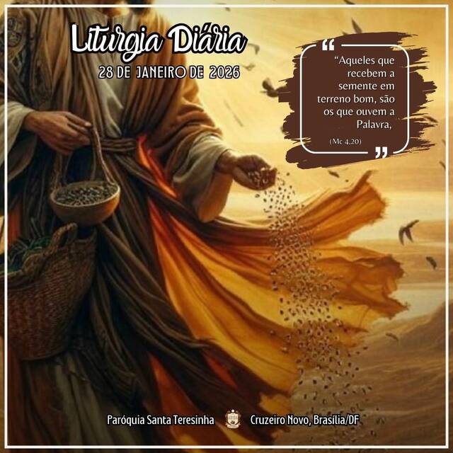 Liturgia Diária (28 DE JANEIRO)
