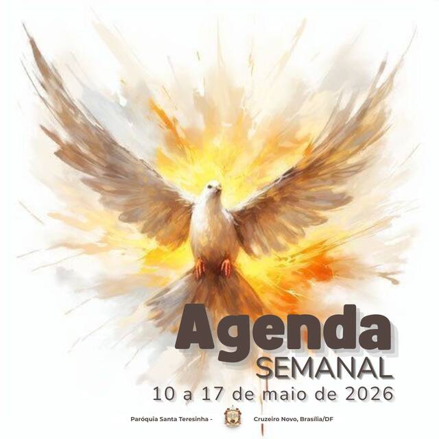 AGENDA PAROQUIAL SEMANAL - 10 A 17 DE MAIO DE 2026