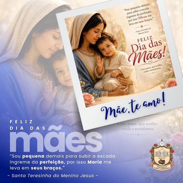 FELIZ DIA DAS MÃES | 1O DE MAIO DE 2026