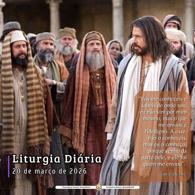 Liturgia Diária (20 DE MARÇO)