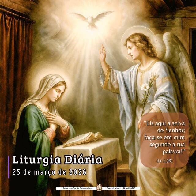 Liturgia Diária (25 DE MARÇO)