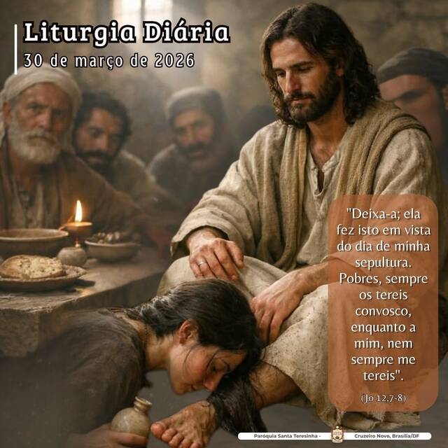 Liturgia Diária (30 DE MARÇO)