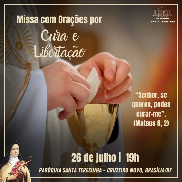 Missa com orações por Cura e Libertação