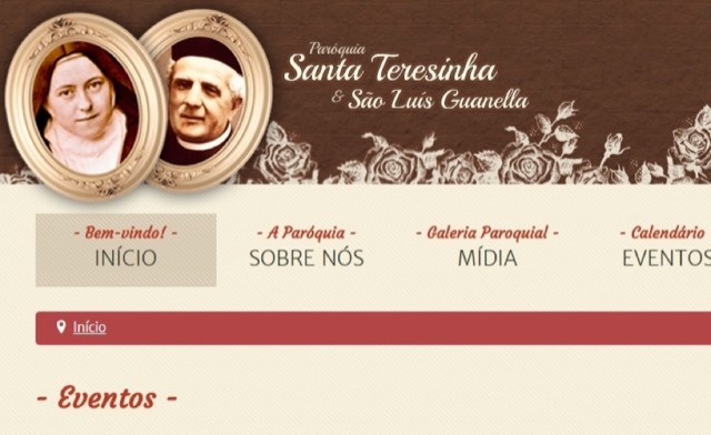 ​Site da Paróquia está no ar