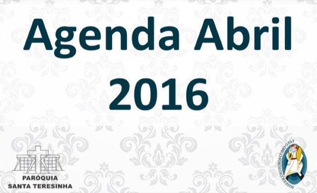 Agenda Abril 2016