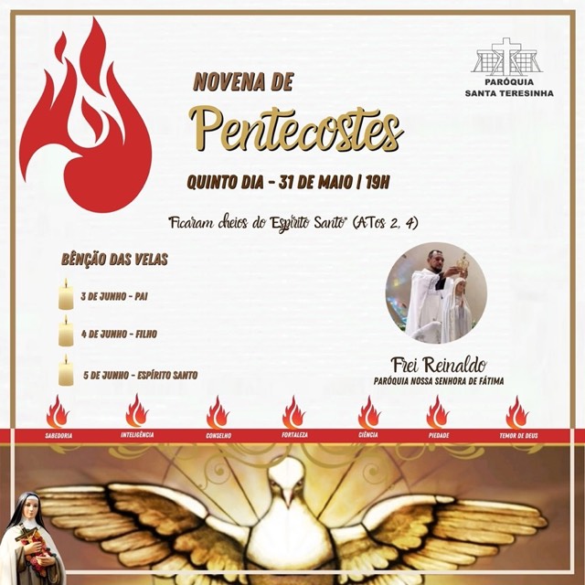 Novena de Pentecostes - Quinto Dia